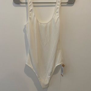 BRAND NEW white bodysuit
